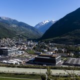 Une vue générale du site de la Lonza à Viège.